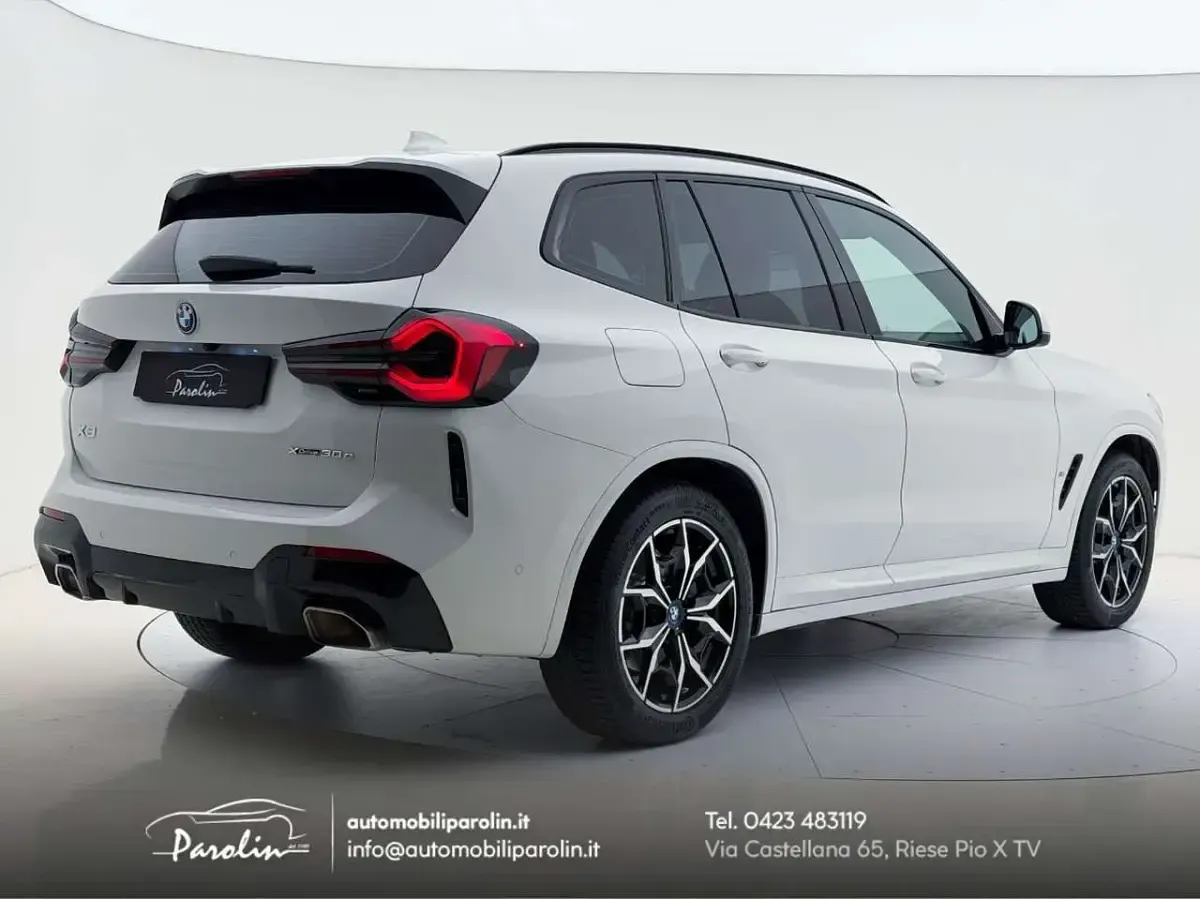 Usata BMW X3 M Sport 184 CV (135 kW) 2023 Alpine white SUV