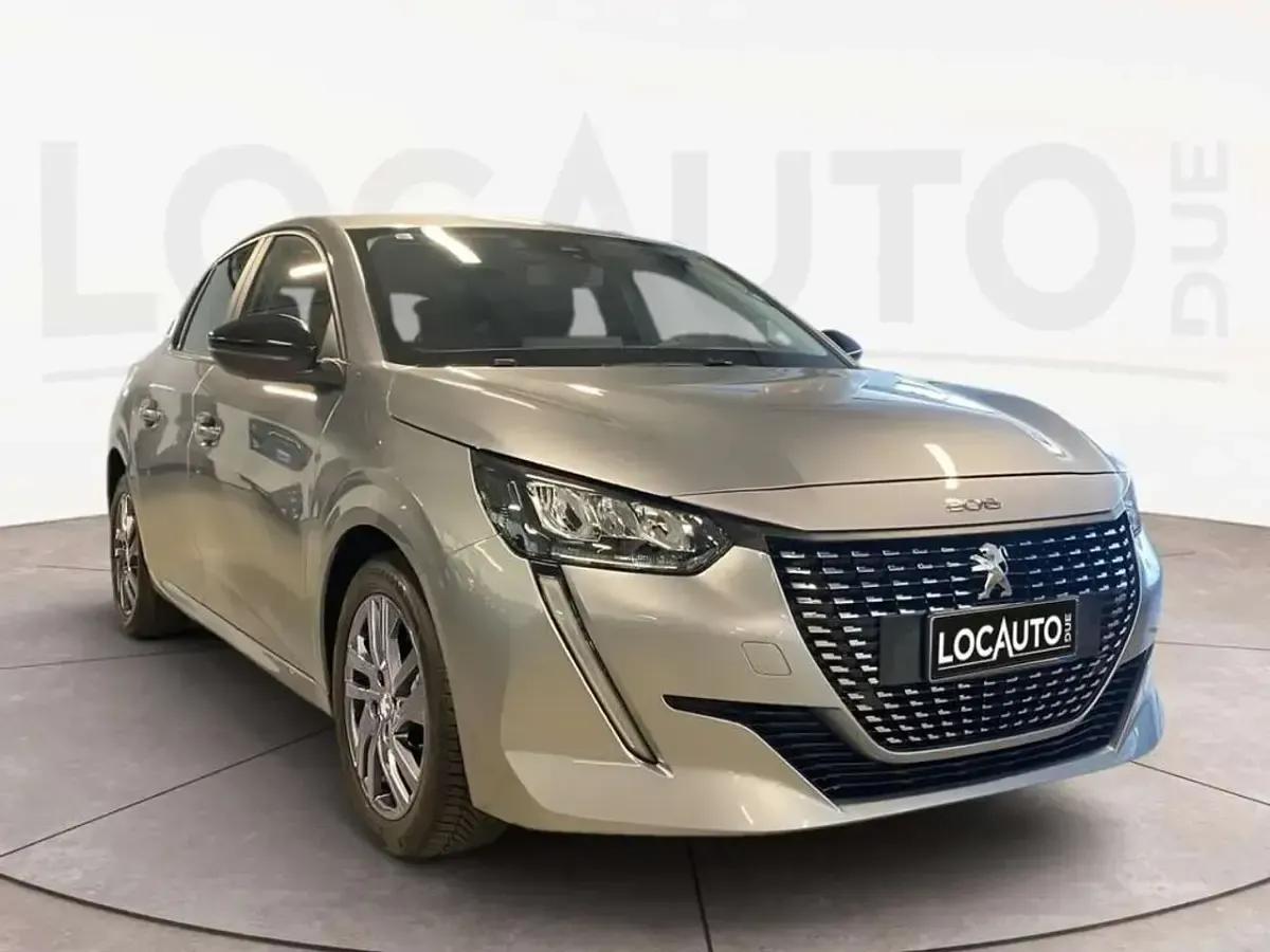 Usata Peugeot 208 Active 75 CV (55 kW) 2022 Grigio Utilitaria