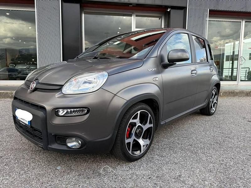 Grigio Usata 2021 Fiat Panda Sport Tre volumi | 10.400 € (Buon prezzo) - Immagine 1/4