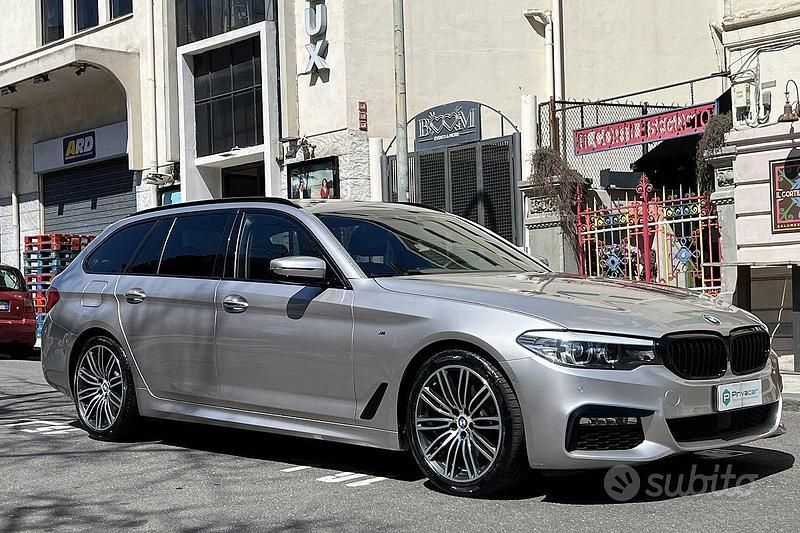 Usata BMW 520 M Sport 190 CV (139 kW) 2017 Grigio Station wagon