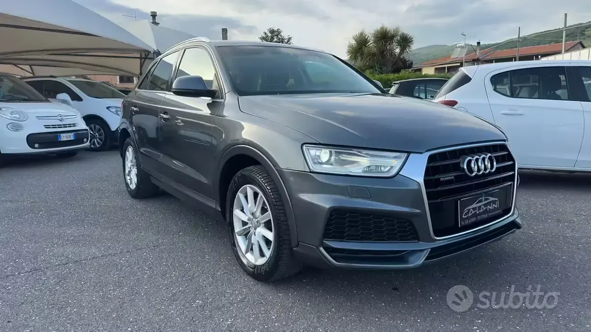 Usata Audi Q3 Comfort 150 CV (110 kW) 2017 Grigio SUV