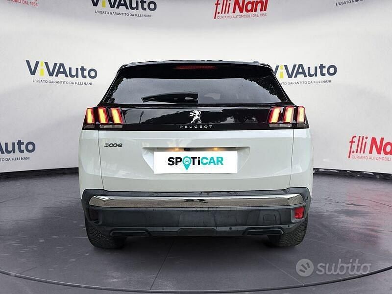 Usata Peugeot 3008 Allure 131 CV (96 kW) 2018 Bianco SUV