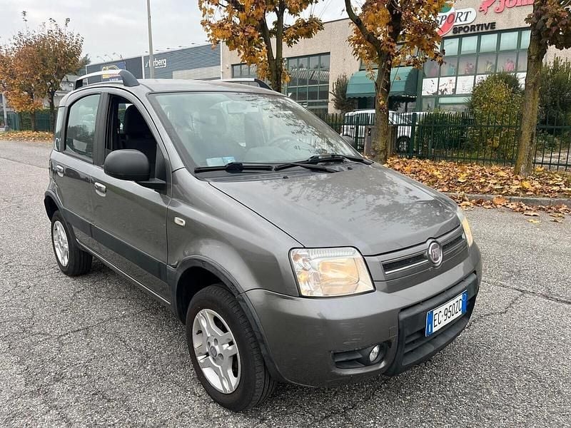 Usata Fiat Panda 4x4 59 CV (43 kW) 2010 Argento Utilitaria