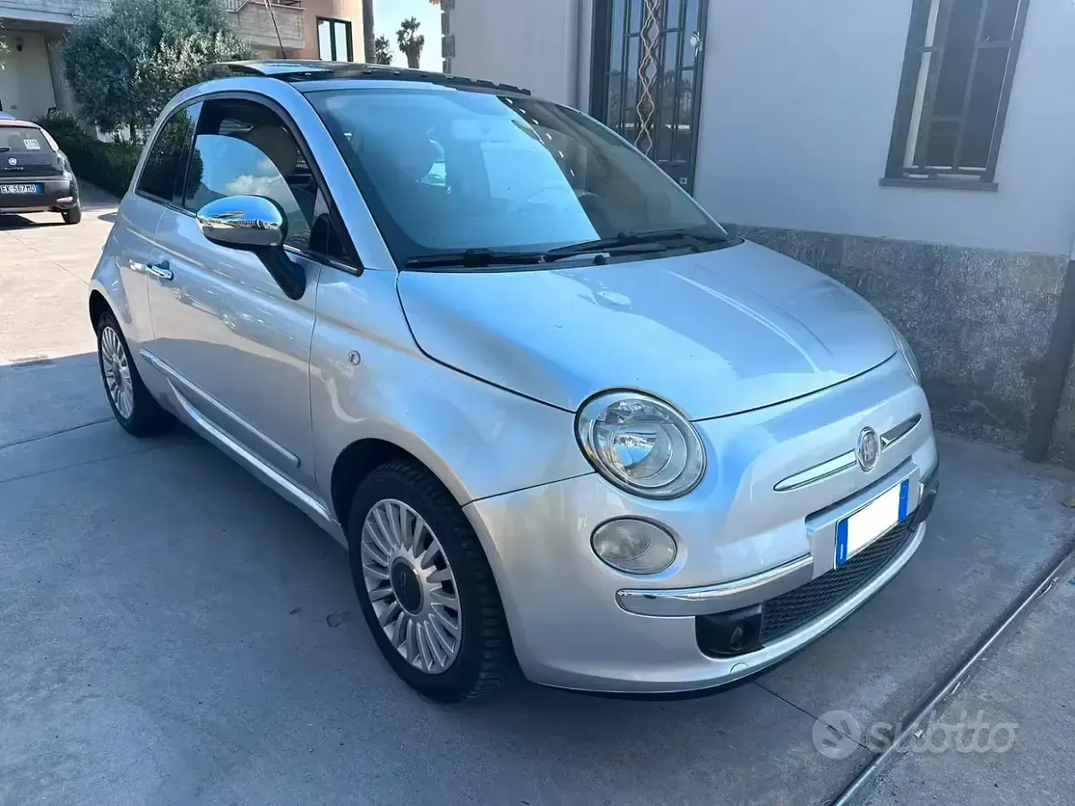 Usata Fiat 500 100 CV (73 kW) 2007 Grigio Berlina