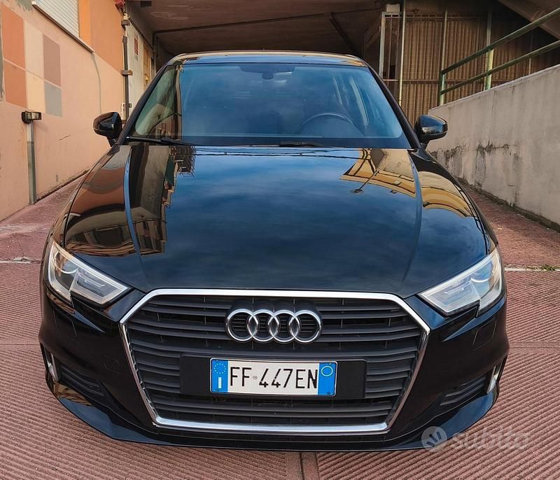 Usata Audi A3 110 CV (80 kW) 2016 Nero Berlina