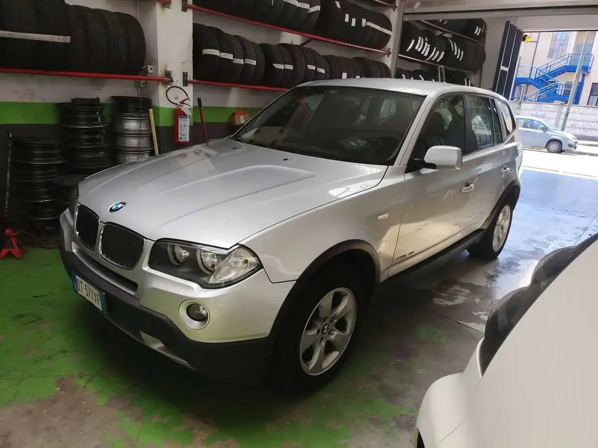 Usata BMW X3 177 CV (130 kW) 2009 Argento SUV