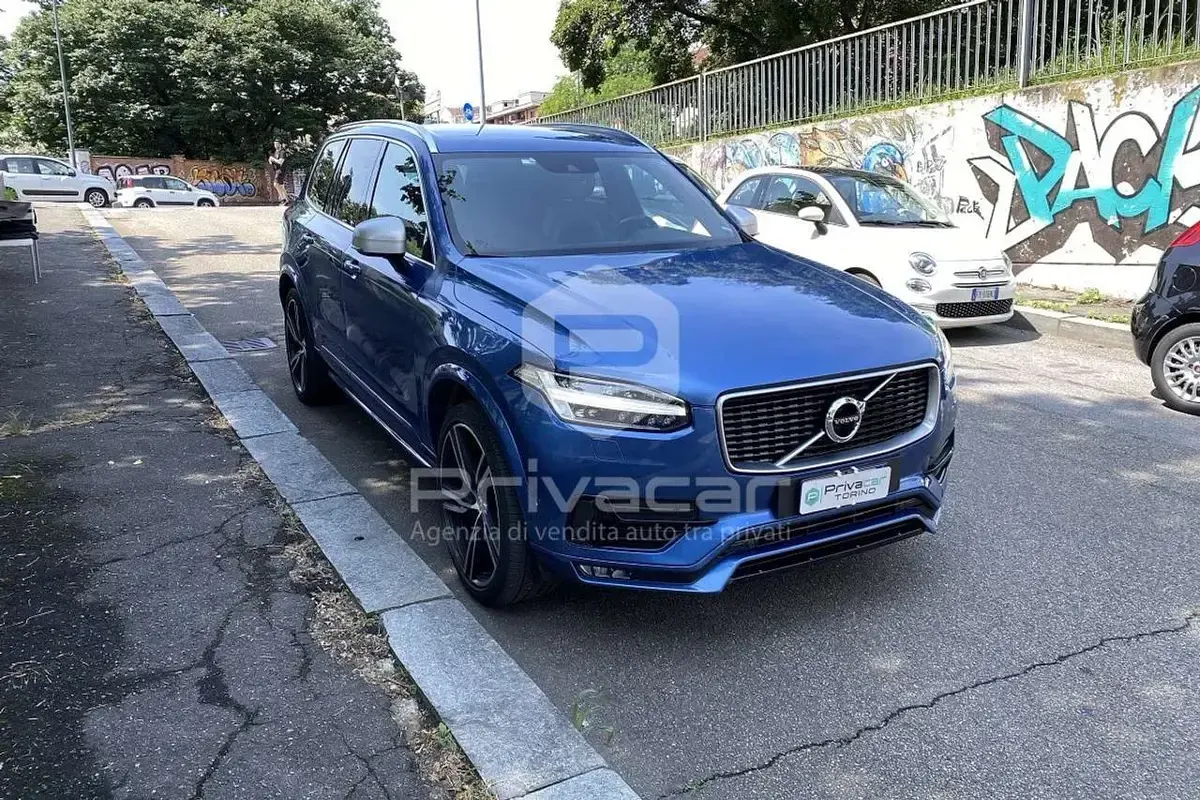 Usata Volvo XC90 R-Design 235 CV (172 kW) 2016 Blu SUV
