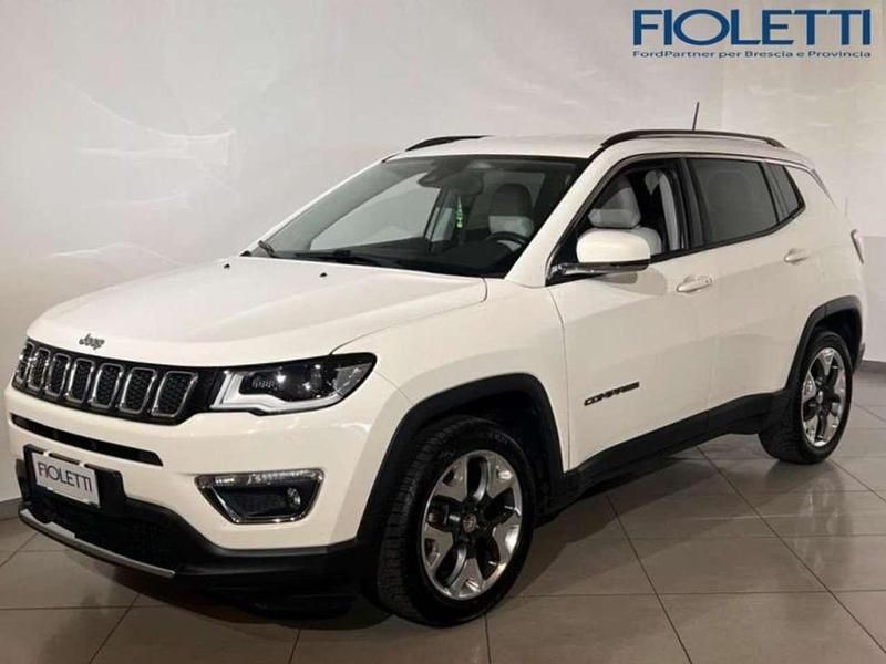 Bianco Usata 2019 Jeep Compass Limited SUV | 17.400 € (Buon prezzo) - Immagine 1/4