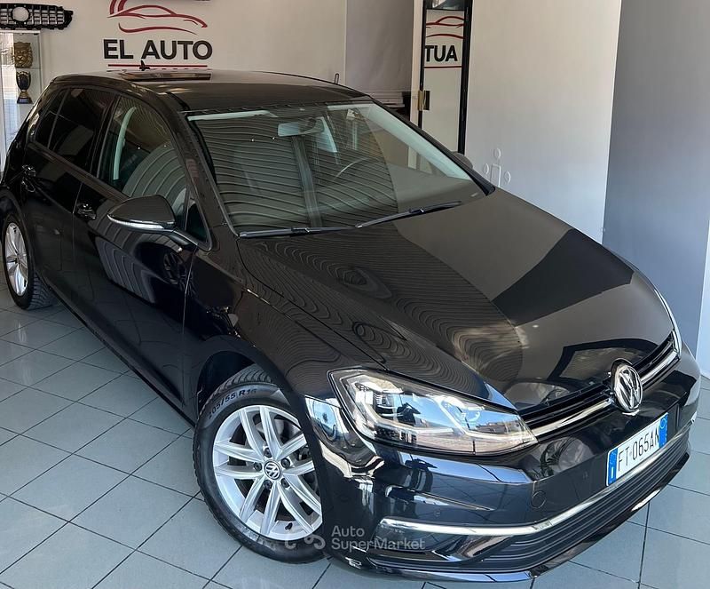 Usata VW Golf VII Sport 116 CV (85 kW) 2018 Nero Berlina