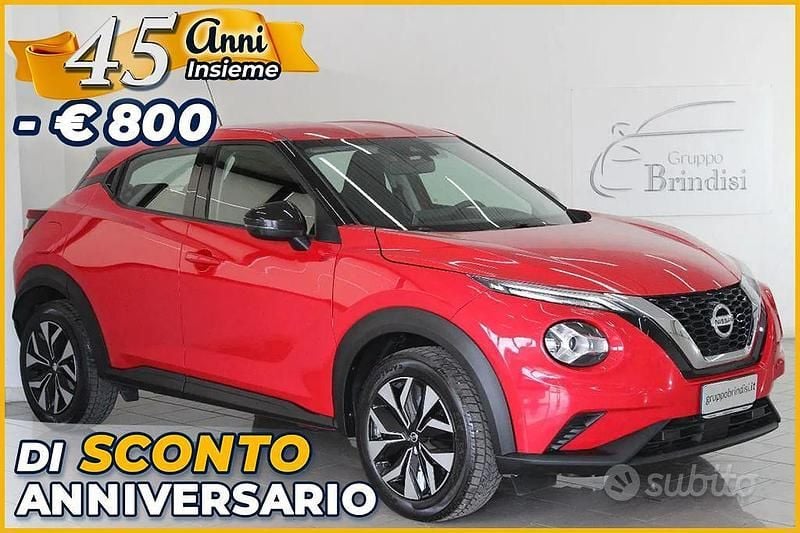 Rosso Usata 2021 Nissan Juke Enigma SUV | 15.400 € (Ottimo prezzo) - Immagine 1/4