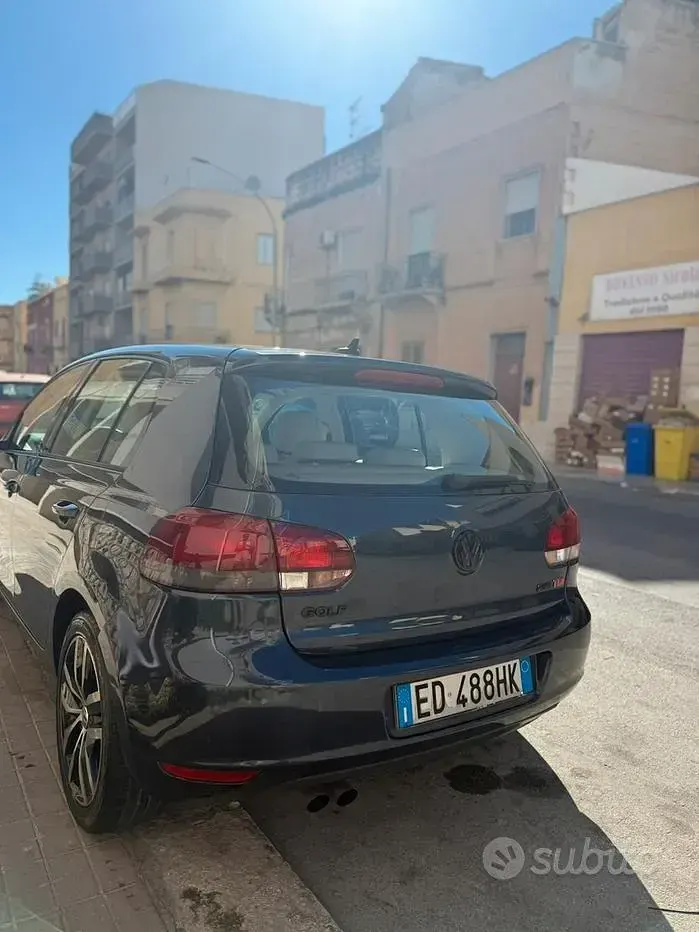 Usata VW Golf VI 140 CV (102 kW) 2010 Bluazzurro Utilitaria