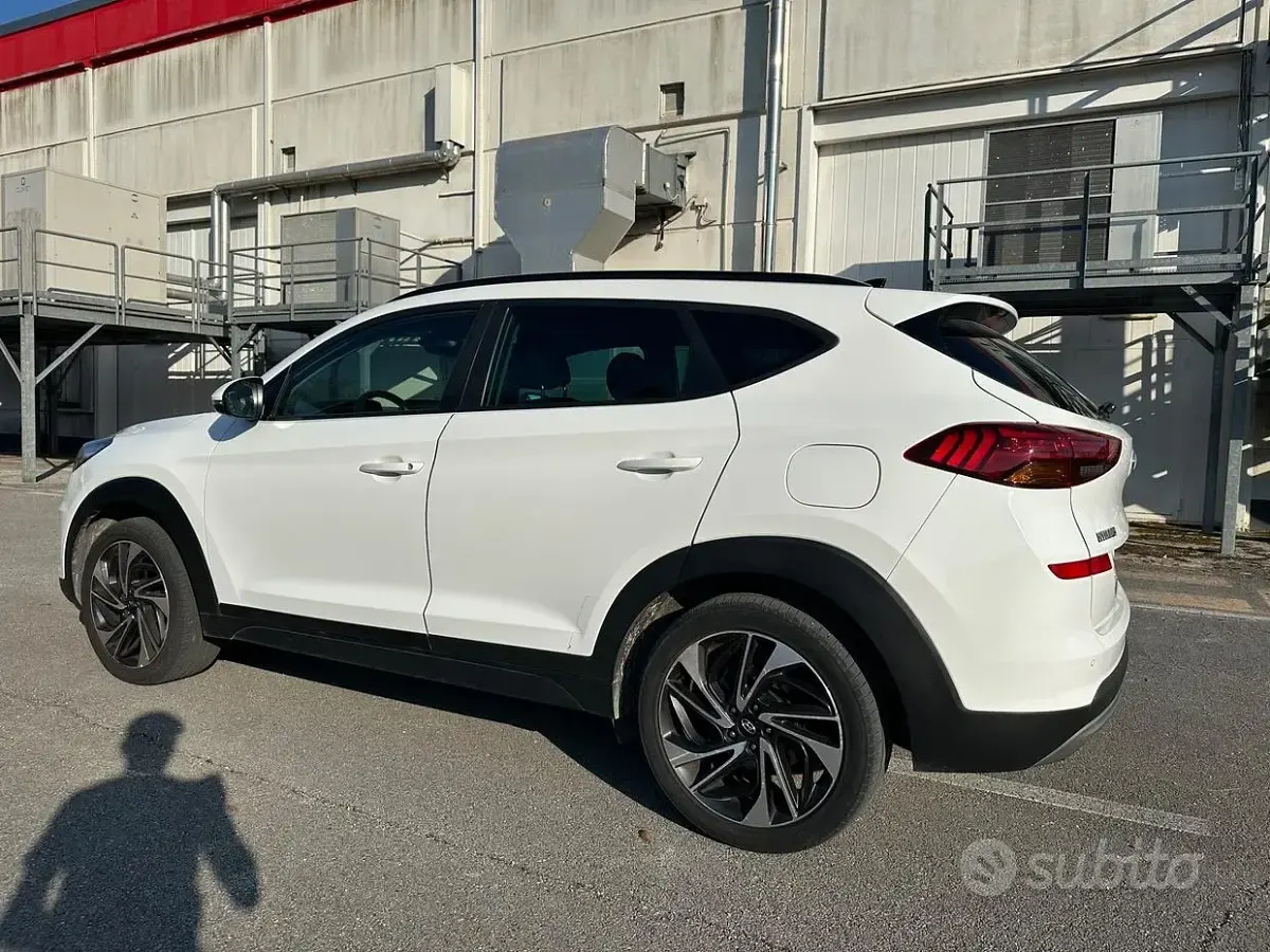 Usata Hyundai Tucson 116 CV (85 kW) 2018 Bianco SUV