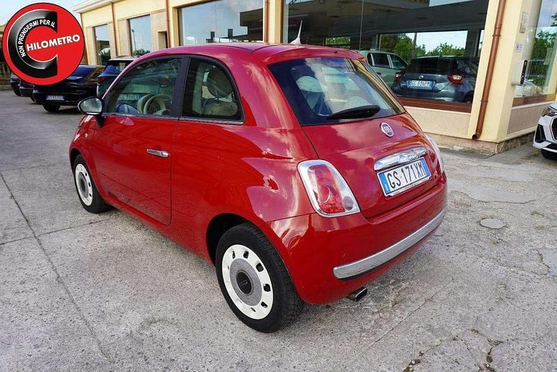 Usata Fiat 500 85 CV (62 kW) 2012 Rosso Utilitaria