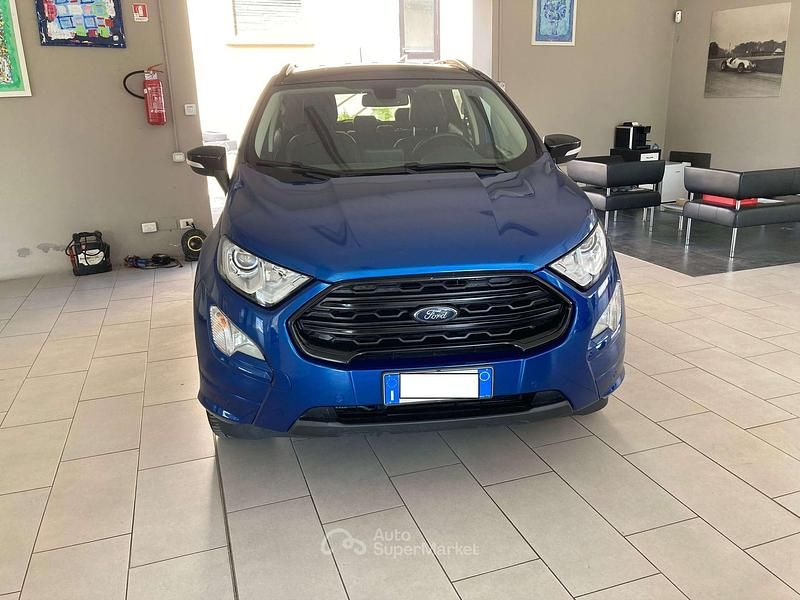 Usata Ford Ecosport ST-Line 125 CV (91 kW) 2019 Blu/azzurro SUV
