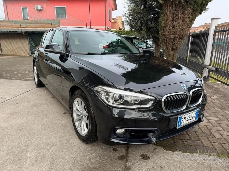 Usata BMW 118 Sport Line 2016 Nero Utilitaria