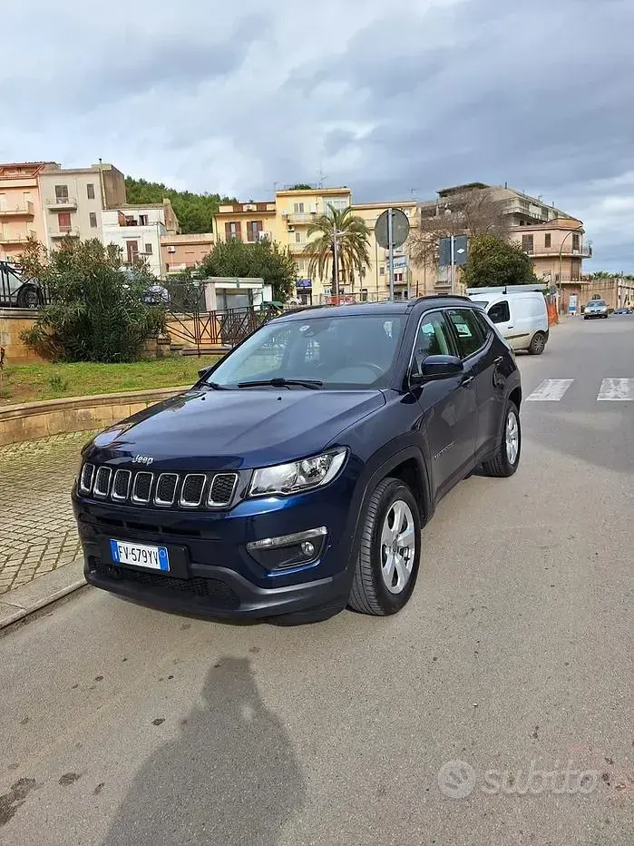 Usata Jeep Compass 140 CV (102 kW) 2019 Blu SUV