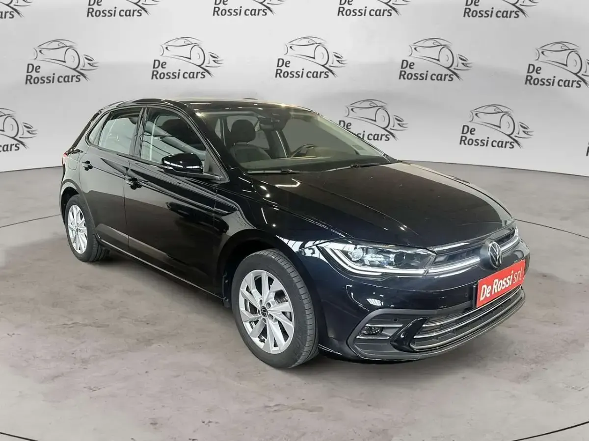 Usata VW Polo Style 95 CV (69 kW) 2023 Nero Utilitaria