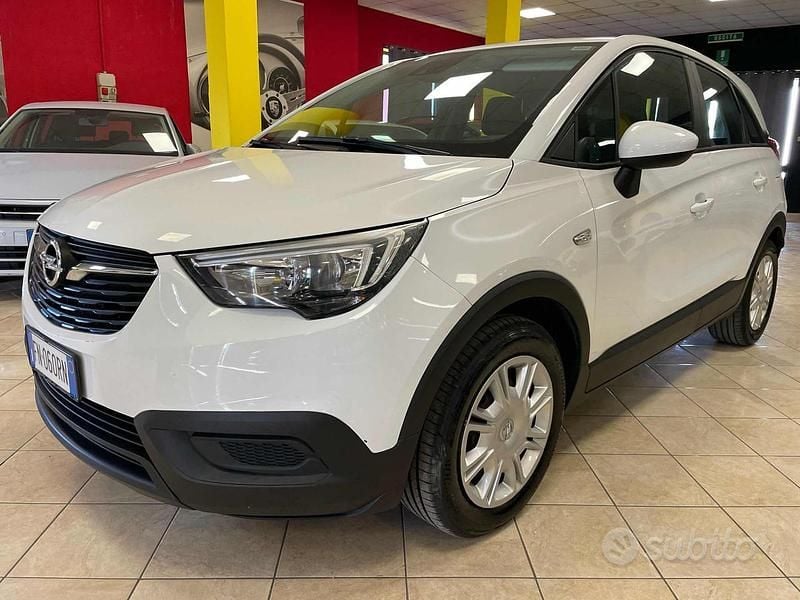 Usata Opel Crossland X 82 CV (60 kW) 2018 Bianco SUV
