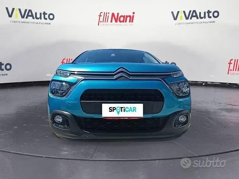 Usata Citroën C3 Shine 83 CV (61 kW) 2022 Blu Utilitaria