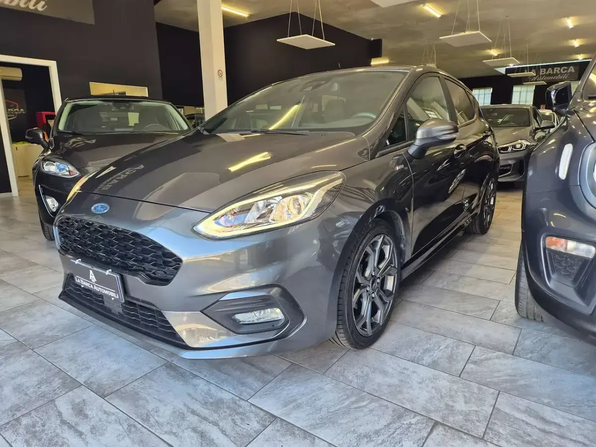 Usata Ford Fiesta ST-Line 101 CV (74 kW) 2019 Grigio Utilitaria