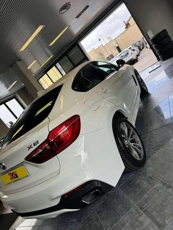 Usata BMW X6 M Sport 252 CV (185 kW) 2019 Bianco SUV