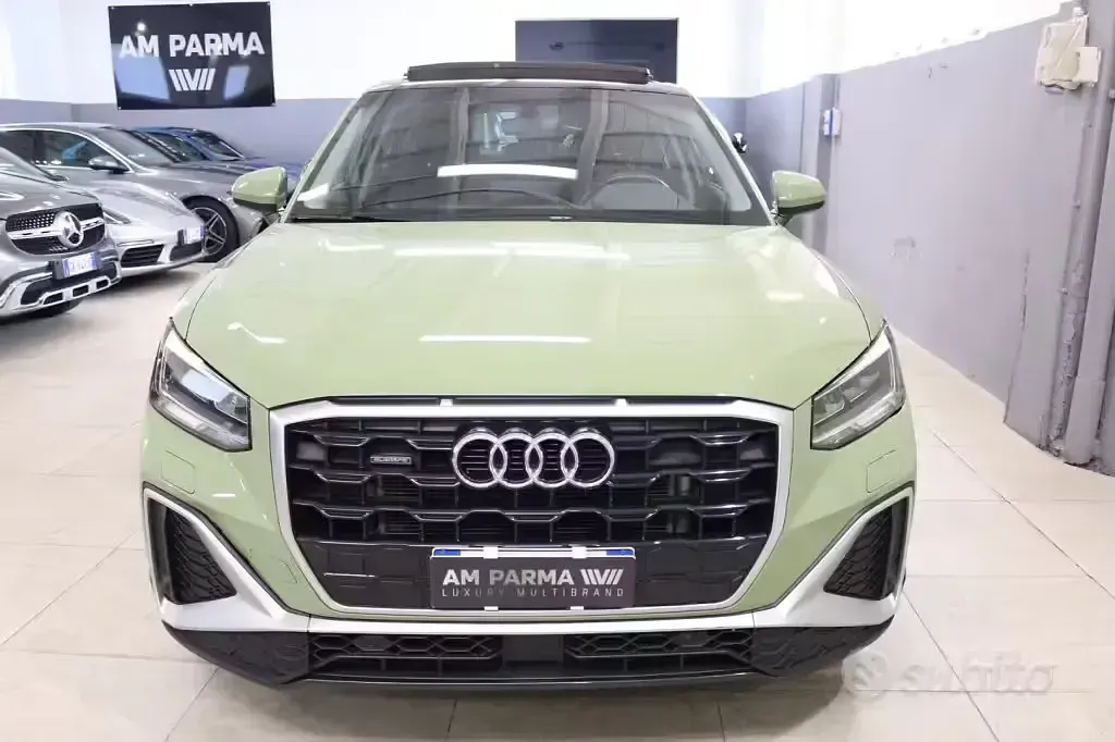 Usata Audi Q2 S-Line 150 CV (110 kW) 2022 Verde SUV
