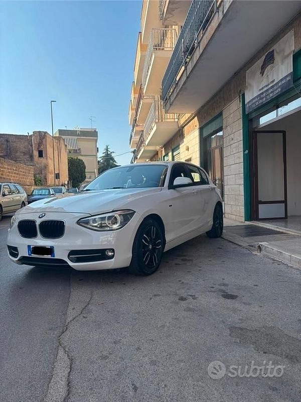 Usata BMW 116 116 CV (85 kW) 2012 Bianco Utilitaria