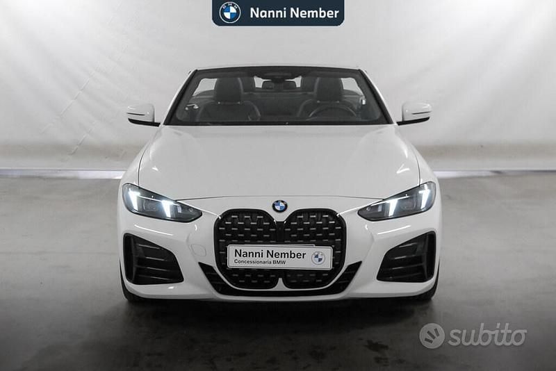Usata BMW 420 Cabriolet M Sport 190 CV (139 kW) 2025 Bianco Cabrio
