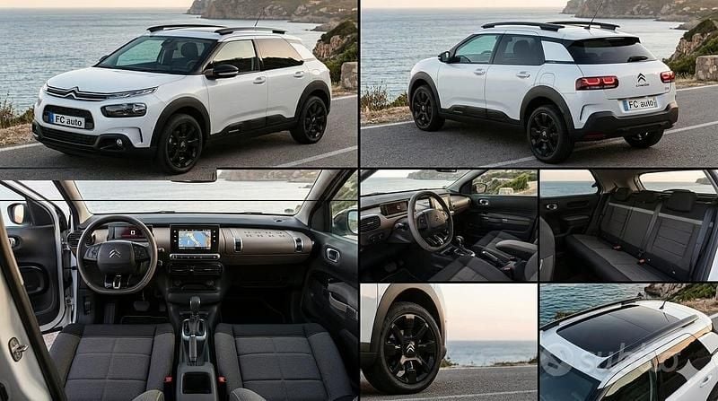 Usata Citroën C4 Shine 102 CV (75 kW) 2019 Bianco Monovolume