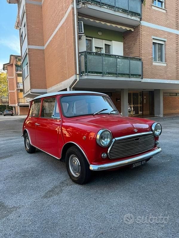 Usata Innocenti Mini 1970 Rosso Utilitaria