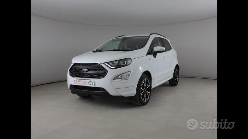 Bianco Usata 2021 Ford Ecosport ST-Line SUV | 14.900 € (Buon prezzo) - Immagine 1/4