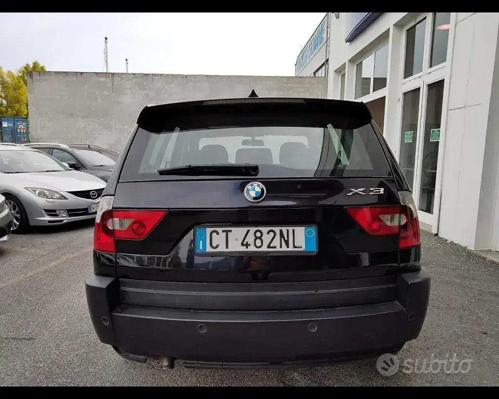 Usata BMW X3 150 CV (110 kW) 2005 Nero metallizzato SUV