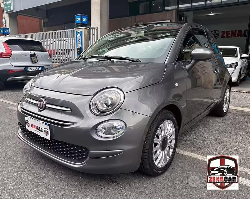 Usata Fiat 500 Lounge 69 CV (50 kW) 2018 Grigio Berlina