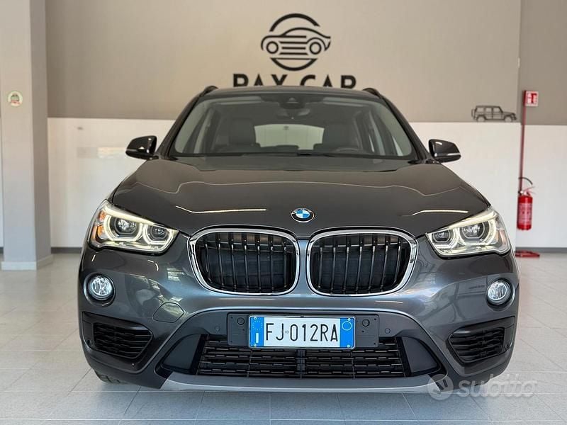 Usata BMW X1 Efficient Dynamics 116 CV (85 kW) 2017 Grigio SUV