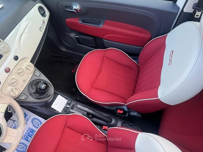 Usata Fiat 500C Lounge 69 CV (50 kW) 2014 Bianco Cabrio