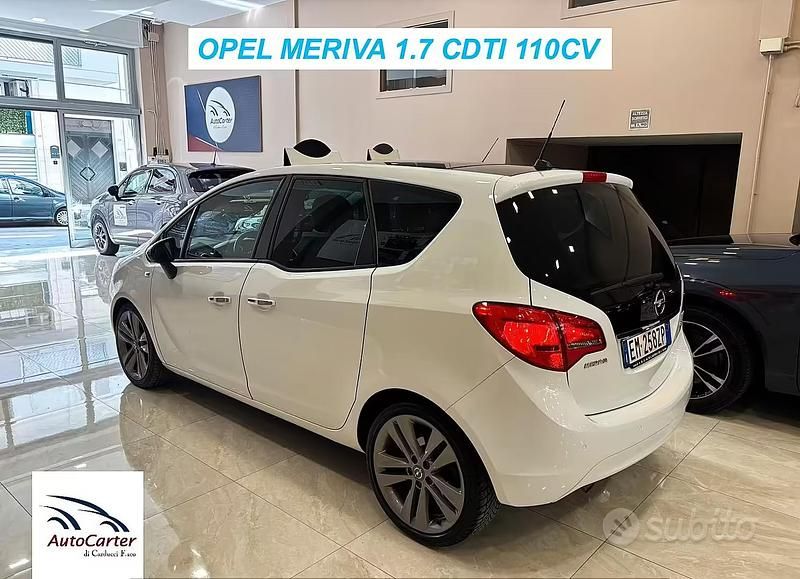 Usata Opel Meriva 110 CV (80 kW) 2012 Bianco Monovolume