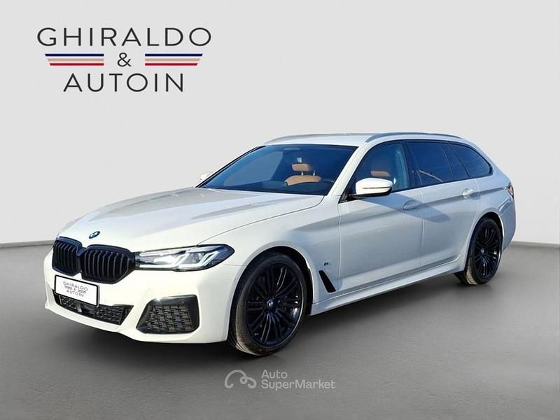 Usata BMW 540 M Sport 340 CV (250 kW) 2023 Bianco Station wagon