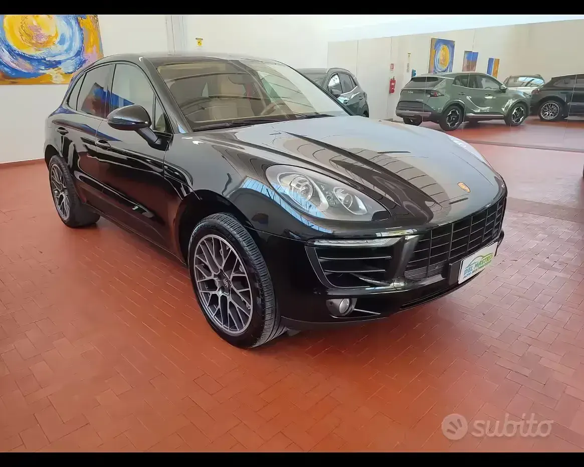 Usata Porsche Macan 250 CV (183 kW) 2015 Nero SUV