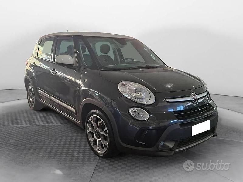 Usata Fiat 500L Trekking 120 CV (88 kW) 2017 Grigio Monovolume