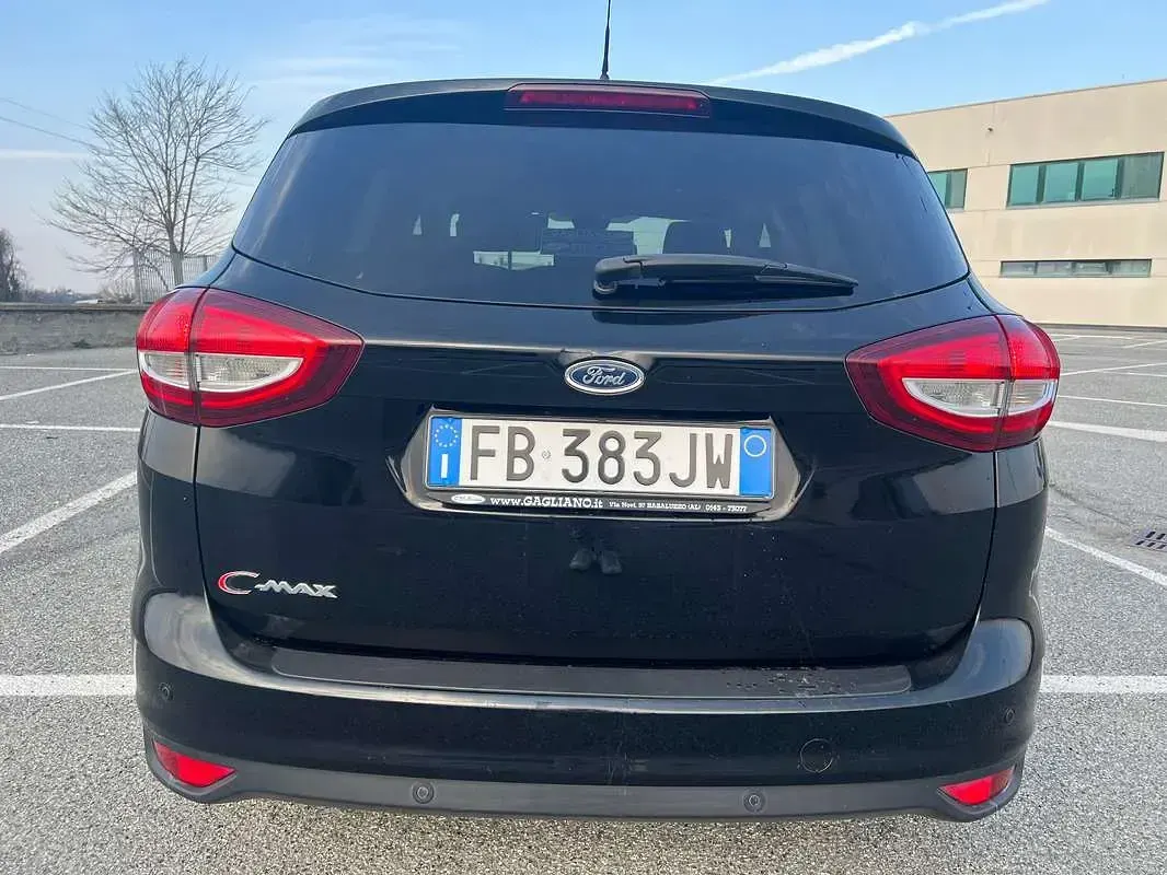 Usata Ford C-MAX Titanium 120 CV (88 kW) 2016 Nero Monovolume