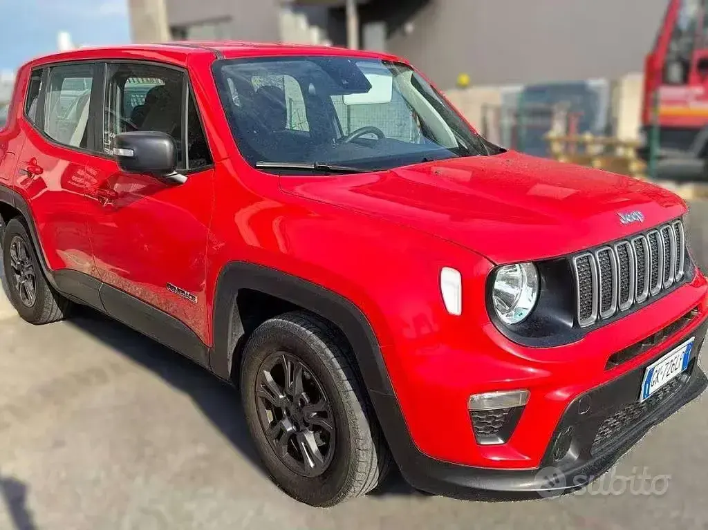 Usata Jeep Renegade Longitude 131 CV (96 kW) 2022 Rosso SUV