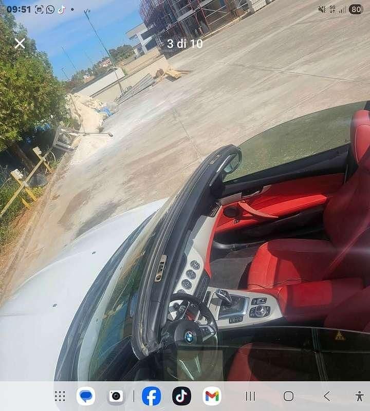 Usata BMW Z4 156 CV (114 kW) 2014 Rosso Cabrio