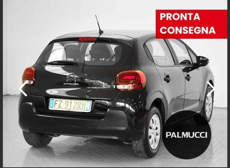 Usata Citroën C3 Feel 83 CV (61 kW) 2019 Nero Utilitaria