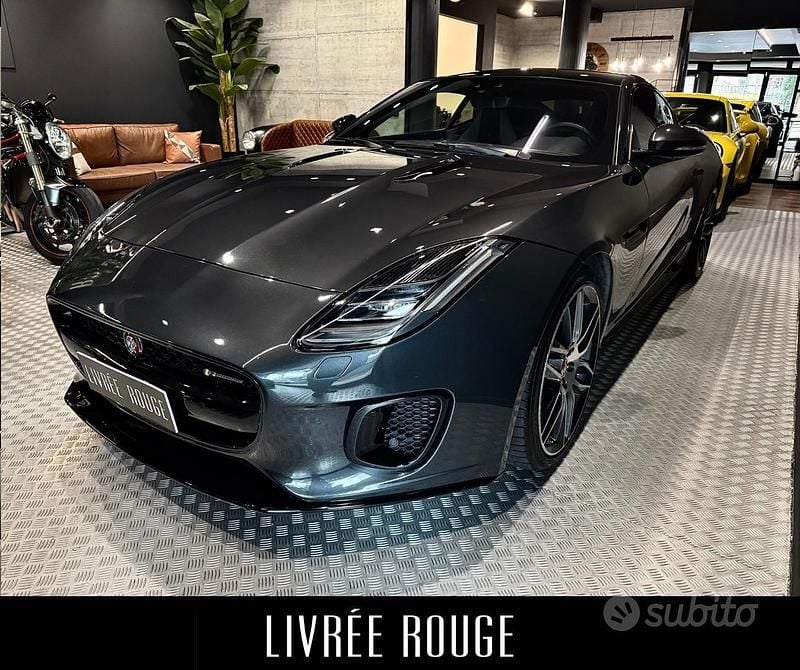 Usata Jaguar F-Type 300 CV (220 kW) 2019 Grigio Coupé