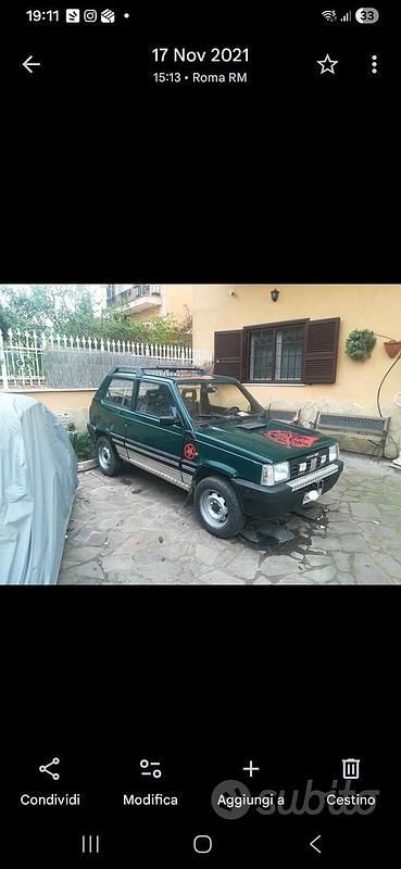 Usata 1991 Fiat Panda 4x4 Trekking Due volumi | 2200 € - Immagine 1/4