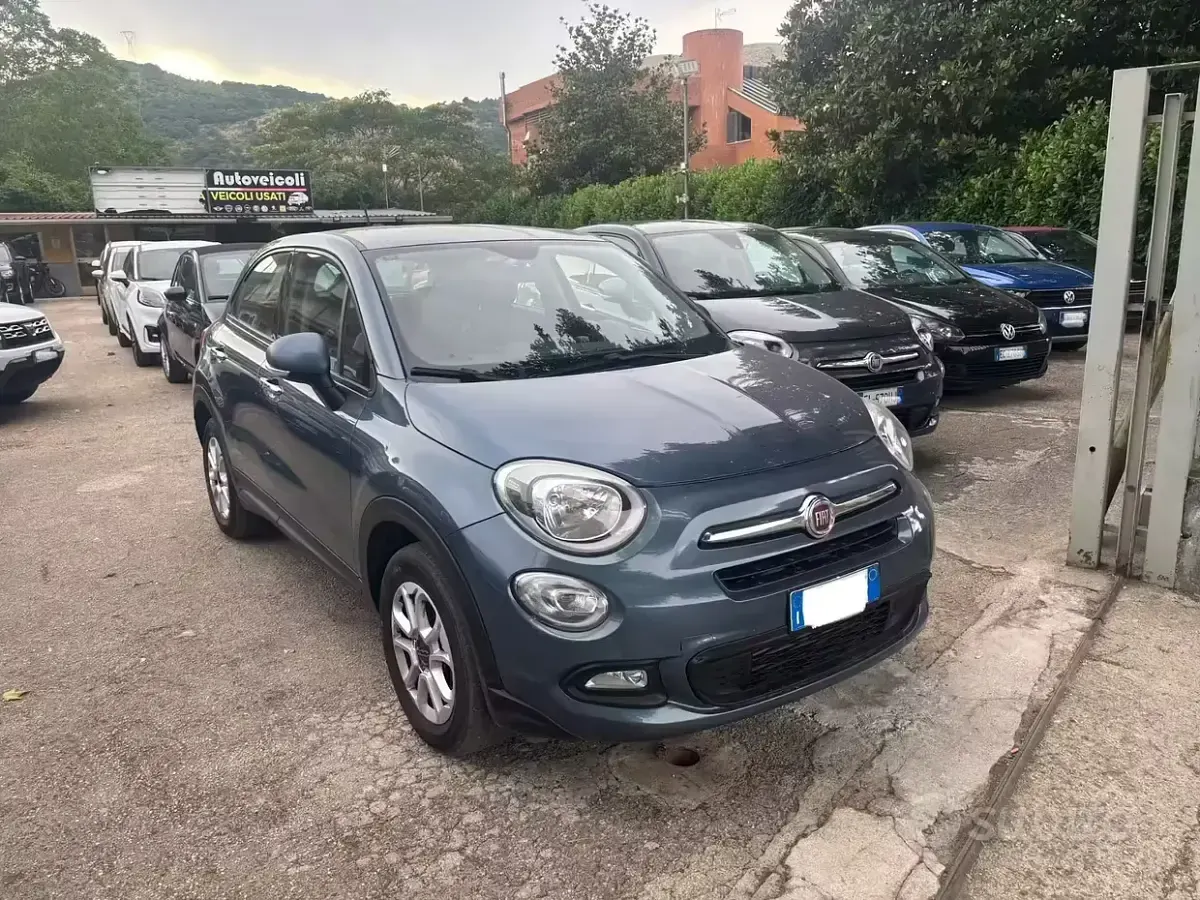 Usata Fiat 500X Lounge 120 CV (88 kW) 2018 Bluazzurro SUV