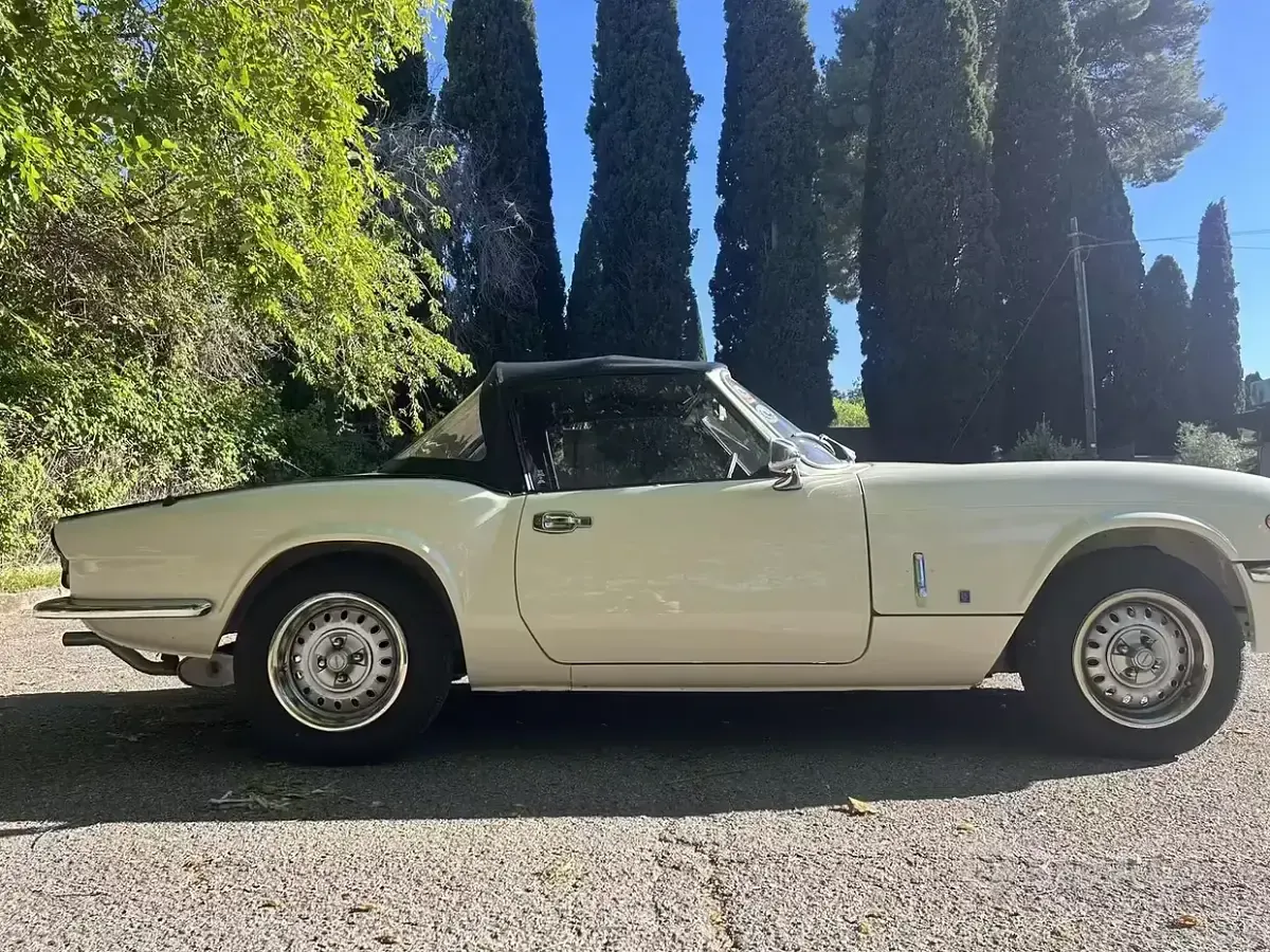 Usata Triumph Spitfire 1970 Bianco Cabrio