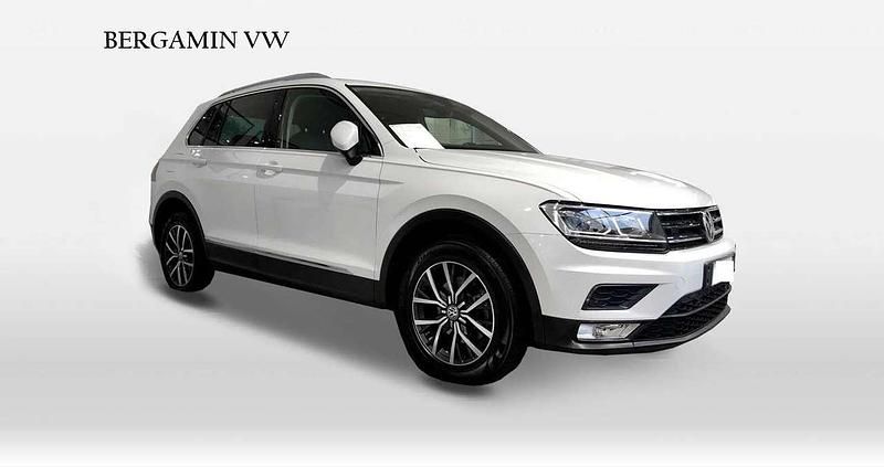 Usata VW Tiguan Business 125 CV (91 kW) 2018 Pure white SUV