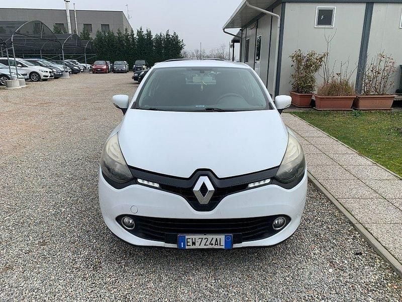 Usata Renault Clio IV 75 CV (55 kW) 2014 Bianco Berlina
