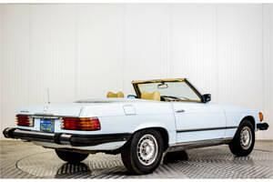 Usata Mercedes SL450 218 CV (160 kW) 1978 Blu Cabrio
